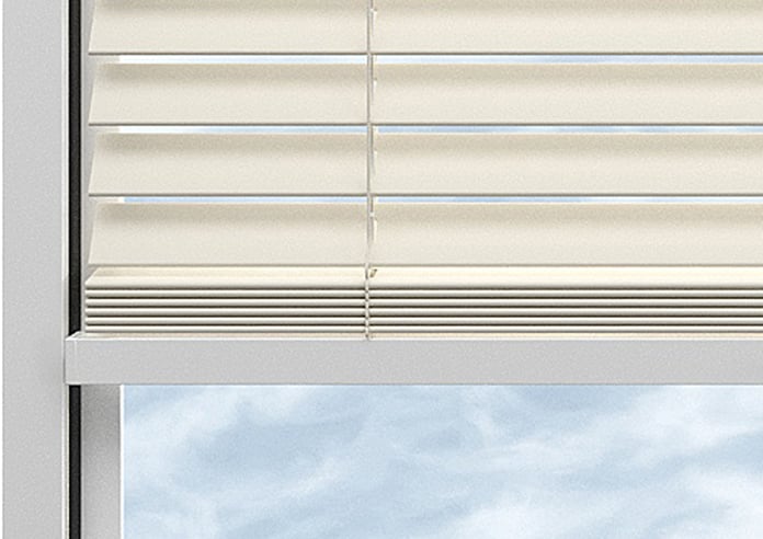 Malmo, Ivory - Clip Fit Wooden Venetian Blind - Image 8